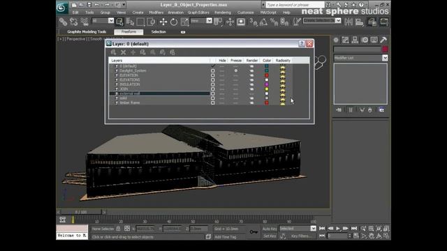 Learn 3ds Max Essential Skills Chapter 2 - Layer and Object Properties.avi смотреть онлайн