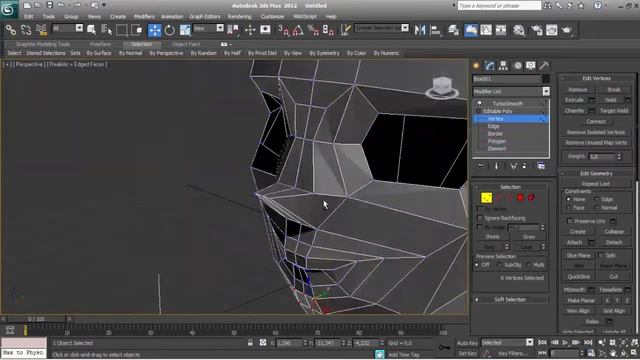 Speed Modeling Anime Head Using 3ds Max смотреть онлайн
