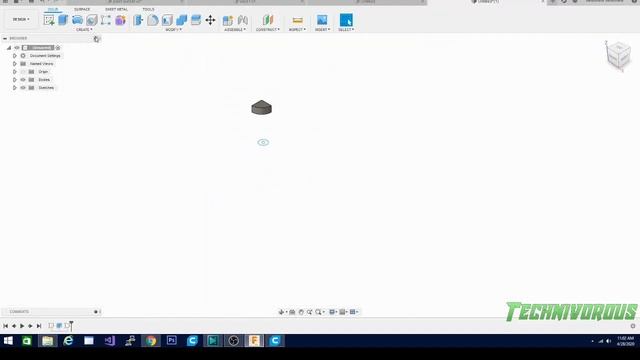 Fusion 360 Tutorials The Basics 3 Split Body, Circular Pattern, Pattern on Spline смотреть онлайн