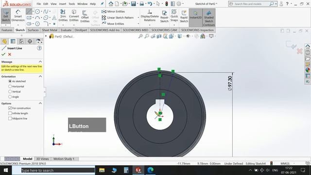 solidworks tutorial sprocket part 86 смотреть онлайн