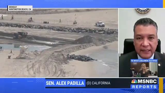 Sen. Alex Padilla | José Díaz-Balart Reports | MSNBC | 10.5.21