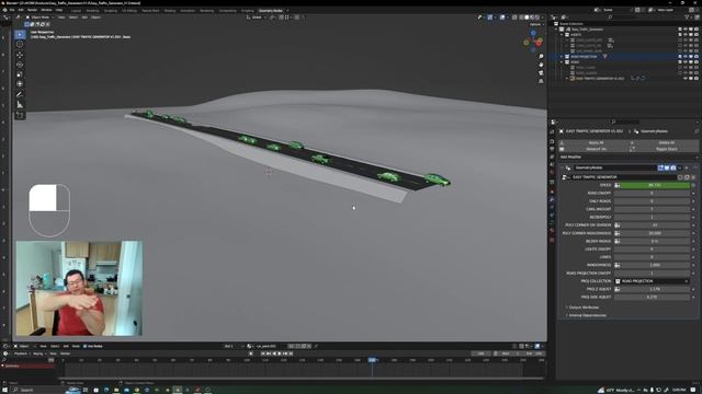 Easy Traffic Generator V1.1 for Blender смотреть онлайн