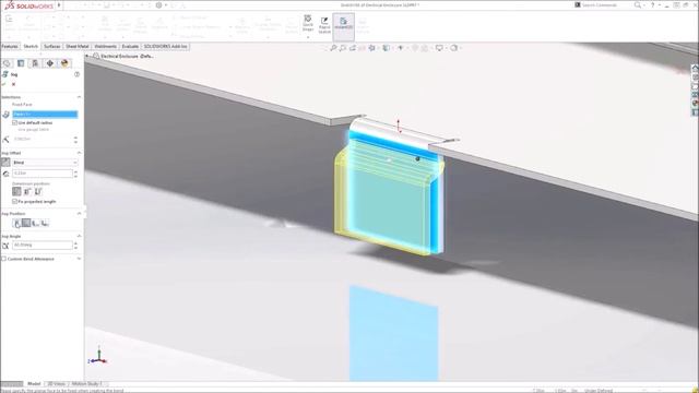 Sheet Metal in Industrial Equipment - SOLIDWORKS | BEACON смотреть онлайн