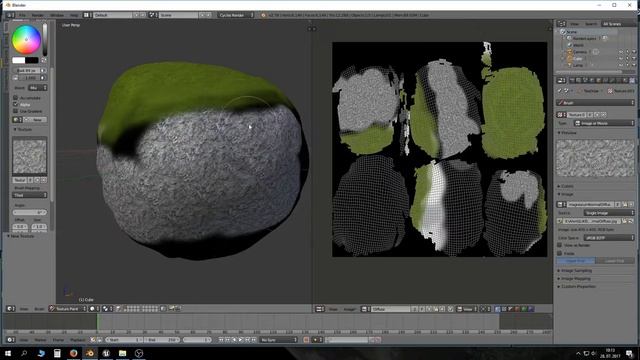 Blender to UE4: Painting textures on models смотреть онлайн