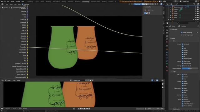 Corso di Compositing in Blender - Lezione 3: Render Layers - Parte 2 смотреть онлайн