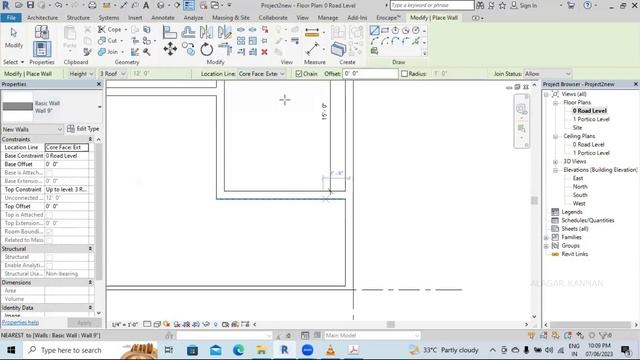 Revit Architecture | Building Design Tutorial | 33'X49' | Part - 1 смотреть онлайн