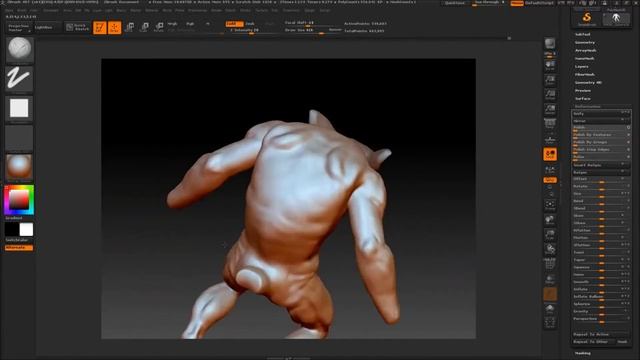 Zbrush Timelapse - Exploring the Rat Kingdom смотреть онлайн