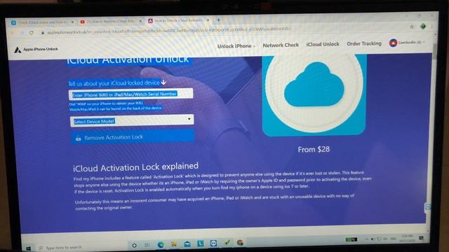 iCloud Activation Lock Remove Service online 2020 смотреть онлайн