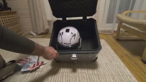 Краткий обзор кофра на 55 литров для мотоцикла Zontes F703