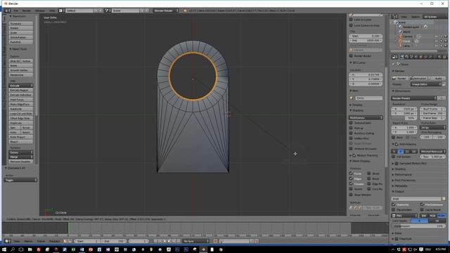 Blender modeling object with holes tutorial смотреть онлайн