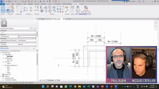 Revit Pure Live #044 - Mastering Curves in Families with Paul Aubin смотреть онлайн