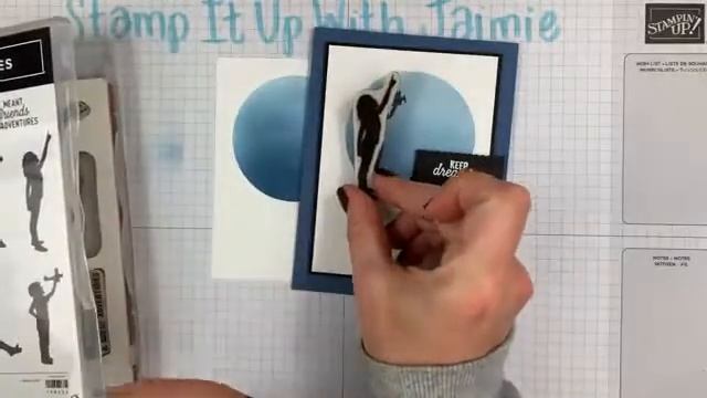 Stampin' Up! NEW Blender Brushes How To & Tips Silhouette Scenes Card смотреть онлайн