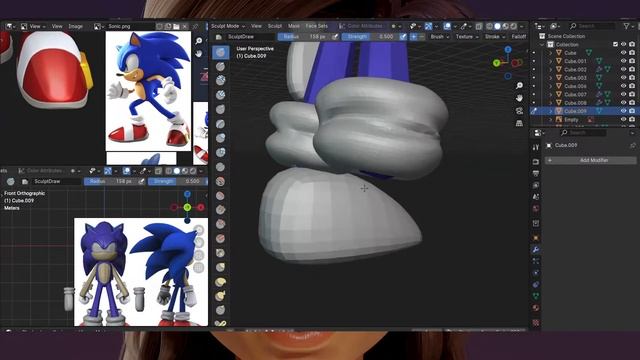 Sculpt and Run With Me in Blender (Sonic the Hedgehog) смотреть онлайн
