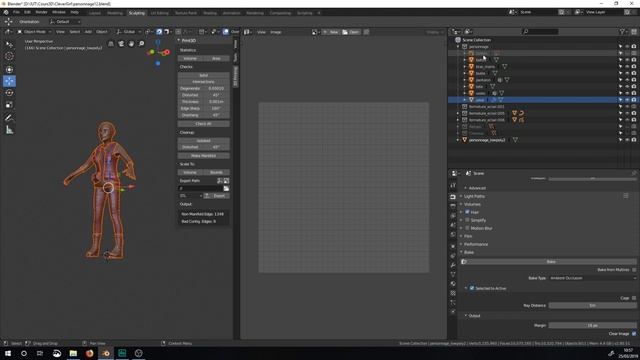 Formation Blender - Création Personnage - 17 - Retopologie rapide avec instant meshes смотреть онлайн