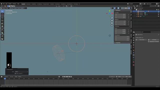 How to create a dynamic stick in blender 2.9 смотреть онлайн