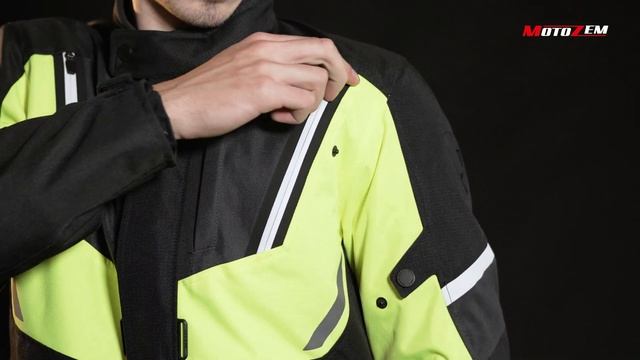 Bunda na motorku Revit Move H2O černo fluo žlutá смотреть онлайн
