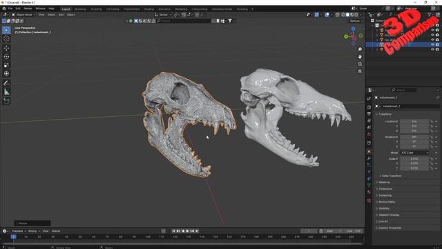 Blender - Triangle to Quads Free to use Workflow overview (Instant Mesh) смотреть онлайн