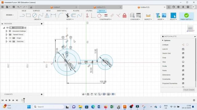 Fusion 360 : practice exercise 11 a ( Extrude Command, Rib Command) смотреть онлайн