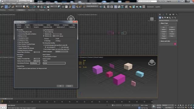 3ds max beginner tutorial - Autoback files or how to save yourself from max crashes смотреть онлайн