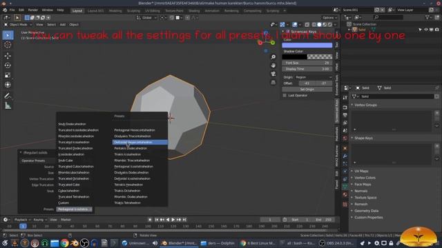 Add mesh free addon for Blender. Actually it's already in Blender :) (workflow) смотреть онлайн