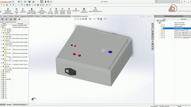SolidWorks Electrical 3D смотреть онлайн
