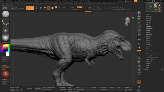 How to Sculpt Realistic Scales with Painter and ZBrush смотреть онлайн