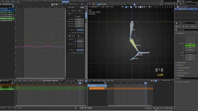 Blender 3.0 alpha: Baking a procedural walk cycle смотреть онлайн