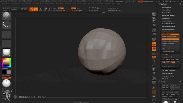 Zbrush: Đem model từ Zbrush sang Maya смотреть онлайн