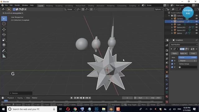 Smooth Modifier Blender tutorial for beginners 2020 - Quick Tips # 4 смотреть онлайн