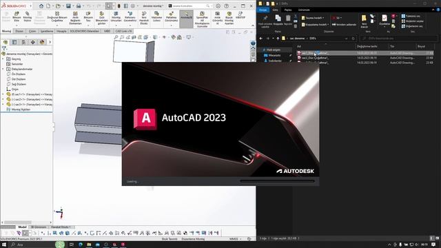 SOLIDWORKS Otomatik DXF Macro ile tek tuşla montaj dxf si oluşturma / DXF MACRO ASSEMBLY TO DXF смотреть онлайн