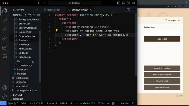 77. Empty View (Conditional Rendering Pitfalls) смотреть онлайн