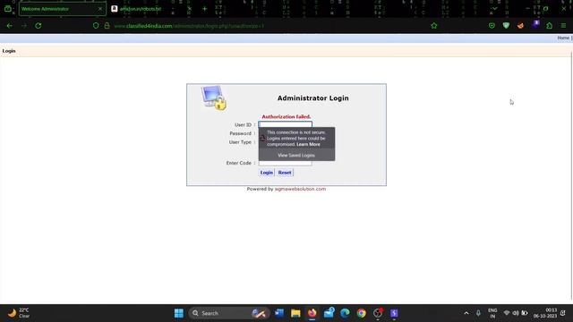 Admin Login Page Bypass | How Hacker's Hack Login Pages ? Web Application Security смотреть онлайн