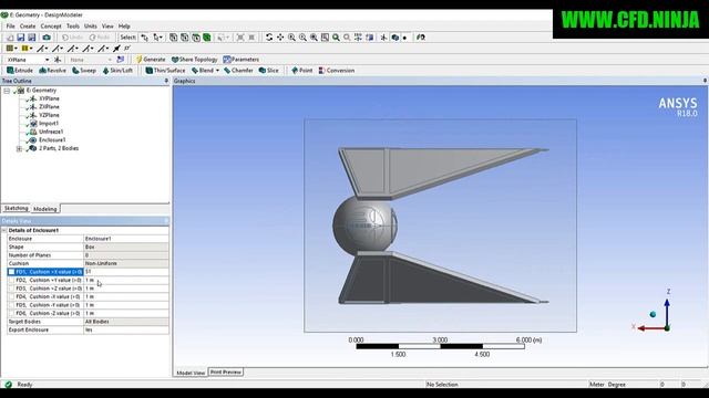 ✅ ANSYS Design Modeler - Enclosure - Basic Tutorial 17