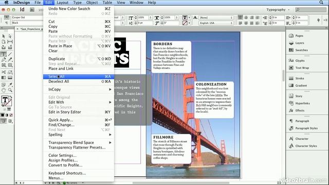Adobe Indesign CS6 Tutorial - 24 Creating Colors and Adding Swatches смотреть онлайн