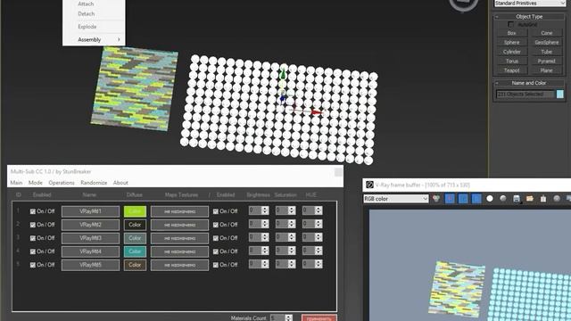 Multi-Sub CC 1.0 script for 3d max смотреть онлайн