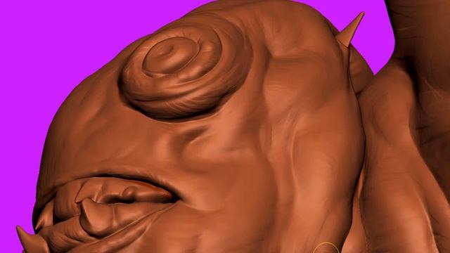 Form Refining in ZBrush смотреть онлайн