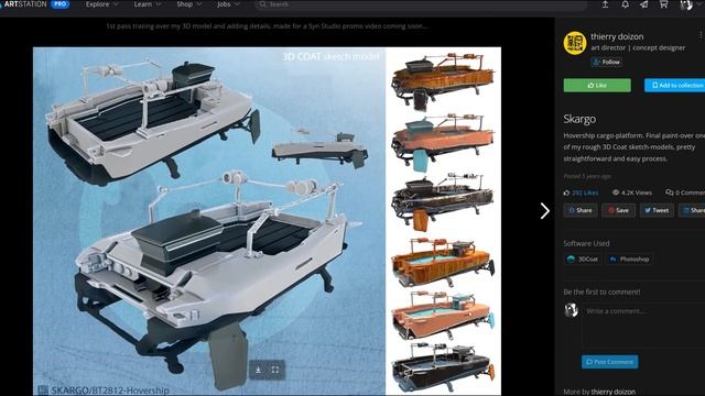 Artists using 3D Coat - Thierry Doizon смотреть онлайн