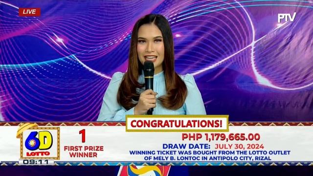 WATCH: PCSO 9 PM Lotto Draw, August 1, 2024 смотреть онлайн
