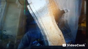 Крышу дровника регулируем