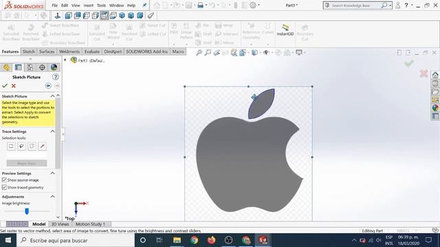 Imágenes 2D a 3D solidworks смотреть онлайн