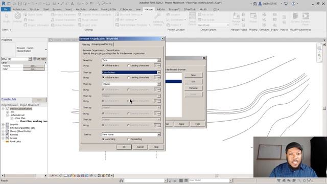 Browser Organization in Revit смотреть онлайн