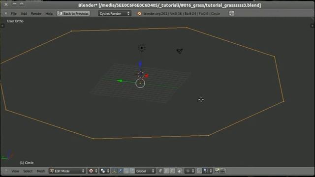 Blender 2.6 - Cycles - Grass tutorial смотреть онлайн