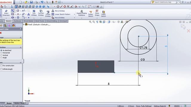 3D SolidWorks, Exercises 9, Anchor Base смотреть онлайн