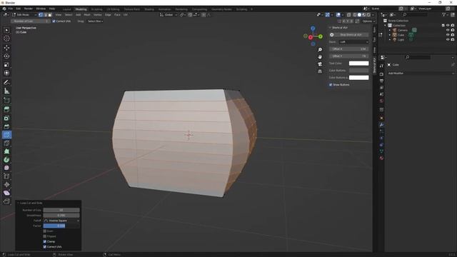 11. How to use Loop Cut tool and slide in blender - Luganda version for beginners смотреть онлайн