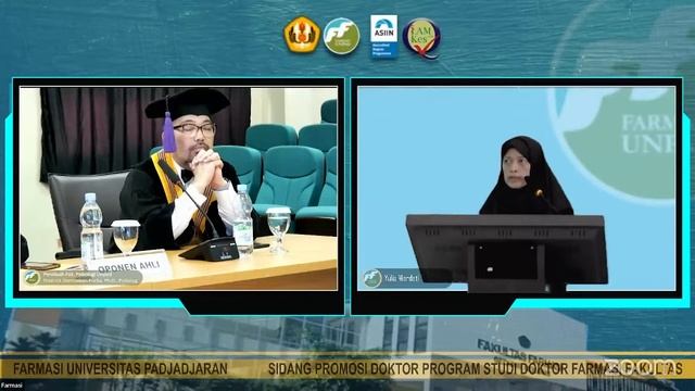 Sidang Promosi Doktor Farmasi Unpad Yulia Wardati смотреть онлайн