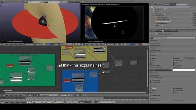 Gargantua, black hole from Interstellar - Blender ̶T̶u̶t̶o̶r̶i̶a̶l̶ Files смотреть онлайн