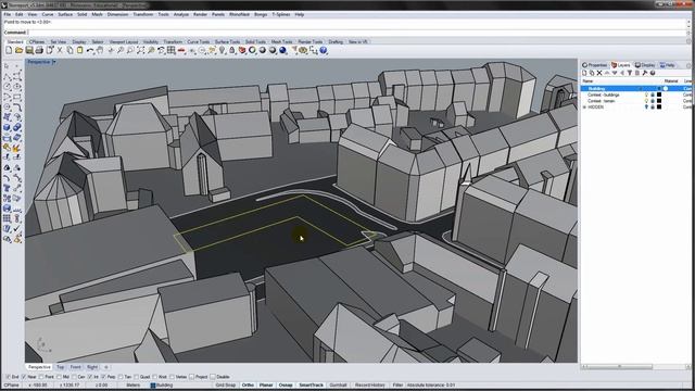 Volumetric studies in Rhino 5 смотреть онлайн