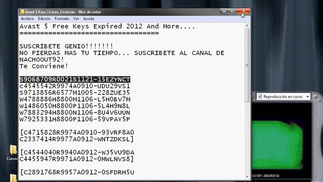 Como Poner Avast 5 Full Sin Caducacion. смотреть онлайн