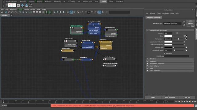 RenderMan21 for Maya: Scene Converter Mesh Lights смотреть онлайн