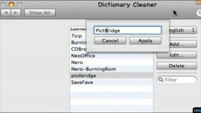 Edit Added Words in Dict. Free on Mac-MR смотреть онлайн